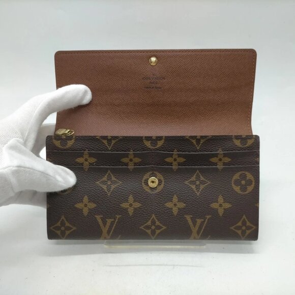Louis Vuitton LV Long Wallet Brown Monogram 400-082325 - Picture 5 of 9